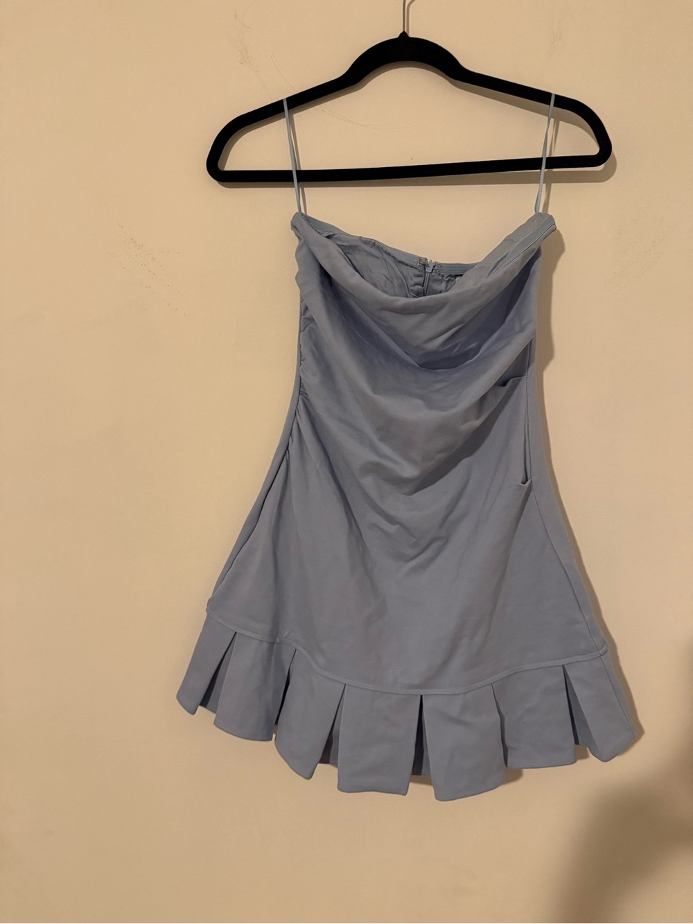 Altar,d State Light Blue Strapless Dress Brand New with tags